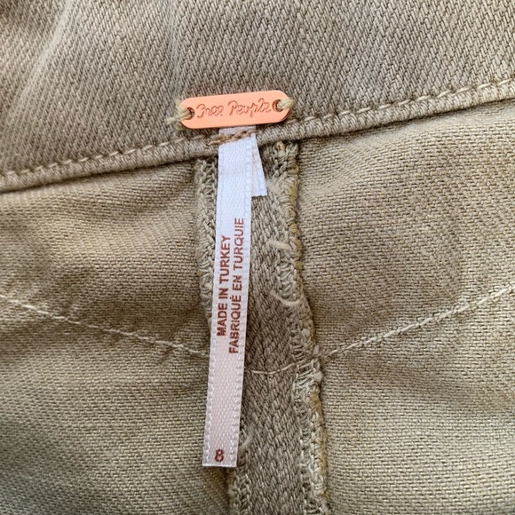 Free People High Waisted Mini Skirt Utility 8 - Picture 9 of 12